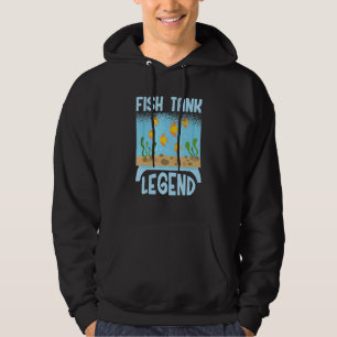 Tanken Legend Aquarium Innehavare av fiskevatten Hoodie