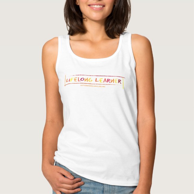 Tanken Livslångt lärande T Shirt (Framsida)