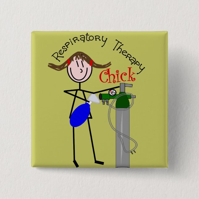 Tanken och Ambu för RT-chickO2 hänger lös stick Knapp (Framsida)