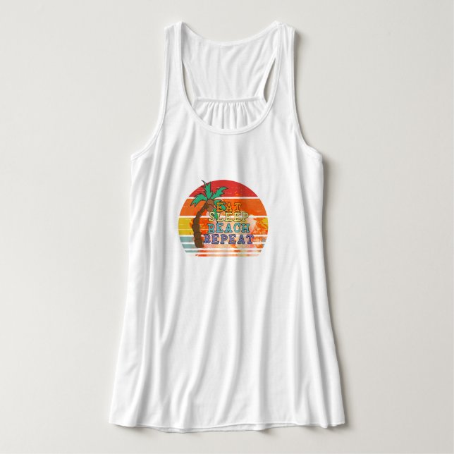 Tanken Ökat viloläge - Anpassningsbarnas sommarklo Linne Med Racerback (Design framsida)