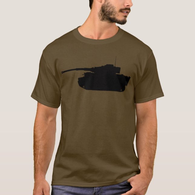 Tanken Tiger T Shirt (Framsida)