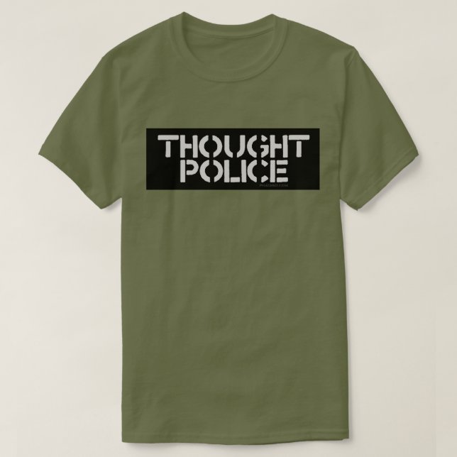 tankepolis t-shirt (Design framsida)