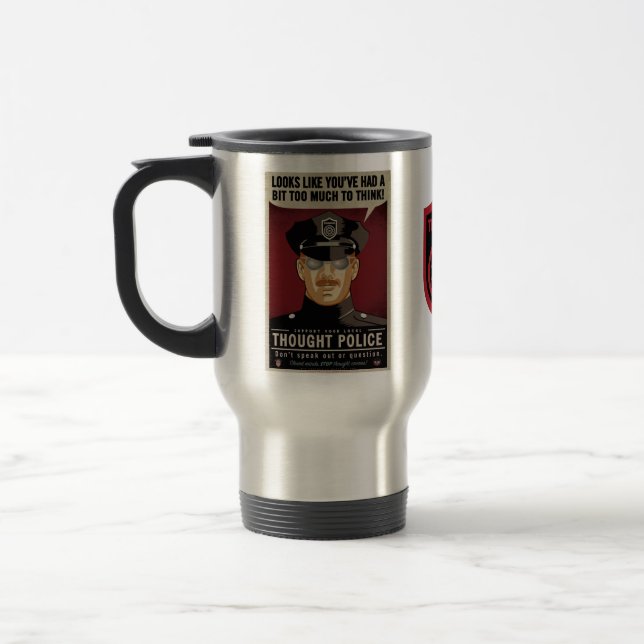 Tankepolismugg Resemugg (Vänster)