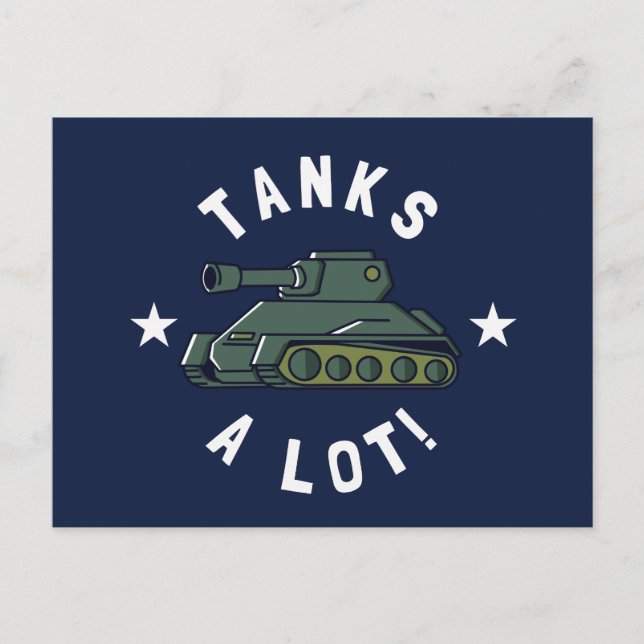 TANKER A VYKORT (Framsida)