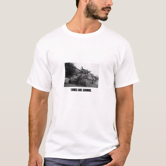 Tanker är kommande t-shirt (Framsida)