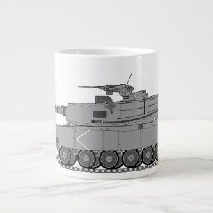 Tanker - Armor - "Bästa jobb jag någonsin haft" Jumbo Mugg