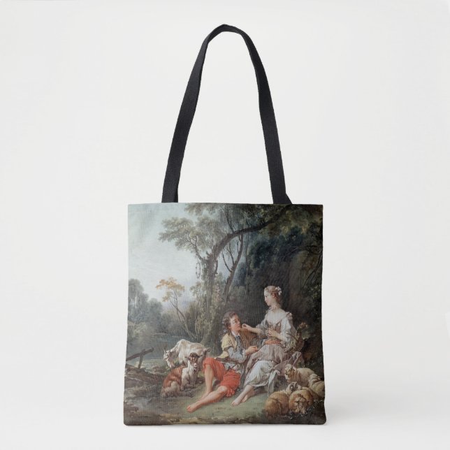 Tänker han på vindruvor? av Francois Boucher Tygkasse (Framsida)
