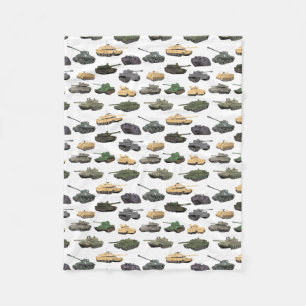 Tanker i Många-slaget Fleecefilt