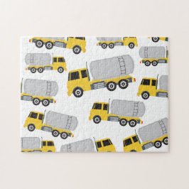 Tanker Lastbil Transport Lastbilar Pussel