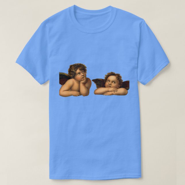 Tänker på änglar 2 t shirt (Design framsida)