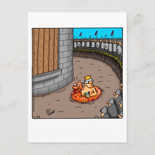 Tänker På Dig Humoristisk Postkort Vykort (Framsida)