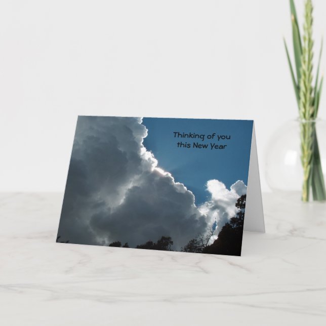 Tänker på dig i år helgkort (Framsida)