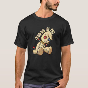 Tänker på dig I Voodoo-docka Ockult Häxkonst Bl T Shirt