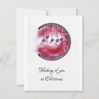 Tänker på dig julkort