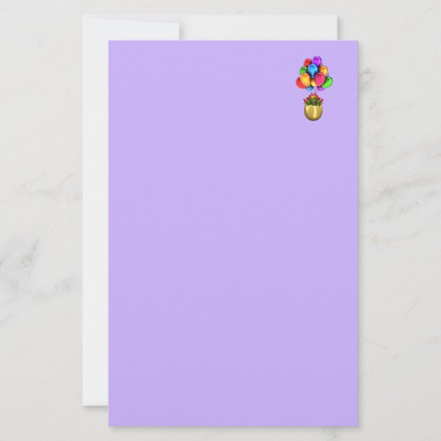 Tänker På Dig Och Din Familj Idag Pappersvaror Brevpapper (Framsida)