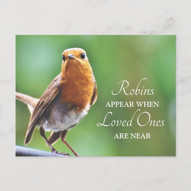 Tänker på dig | Sympati kondoleans Vykort (Framsida)