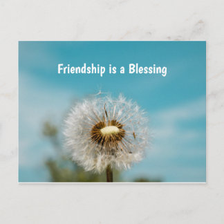 Tänker på dig Vän Postkort Vykort