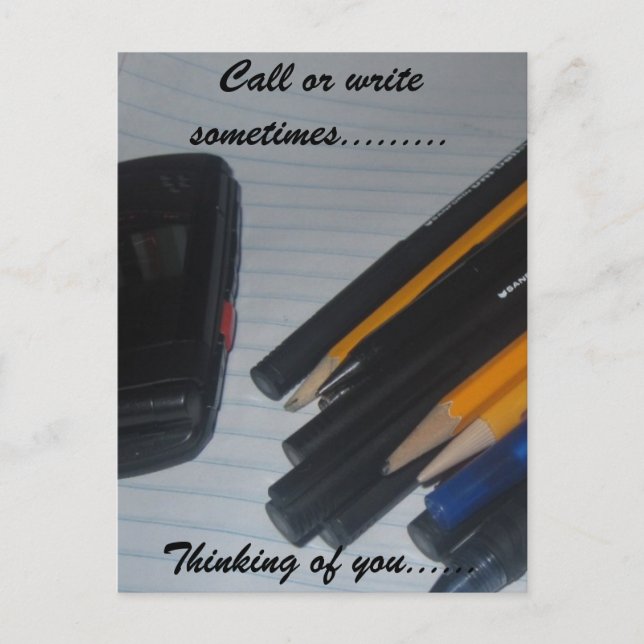 TÄNKER PÅ DIG VYKORT (Framsida)