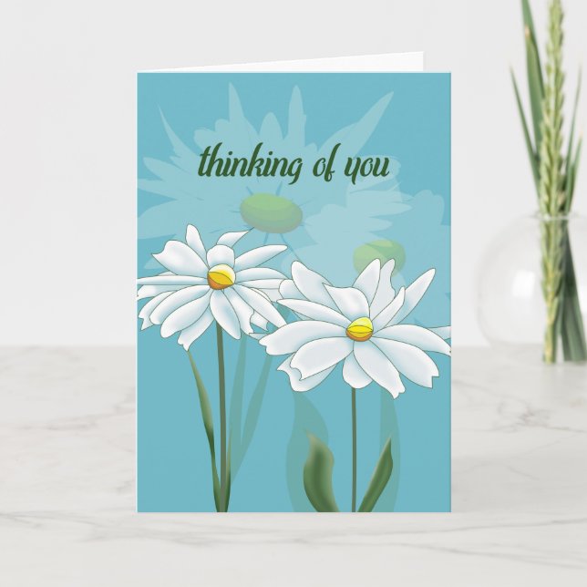 Tänker på tusenskönor kort (Framsida)