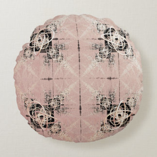 Tänker Pastel Twists Round Cushion Rund Kudde