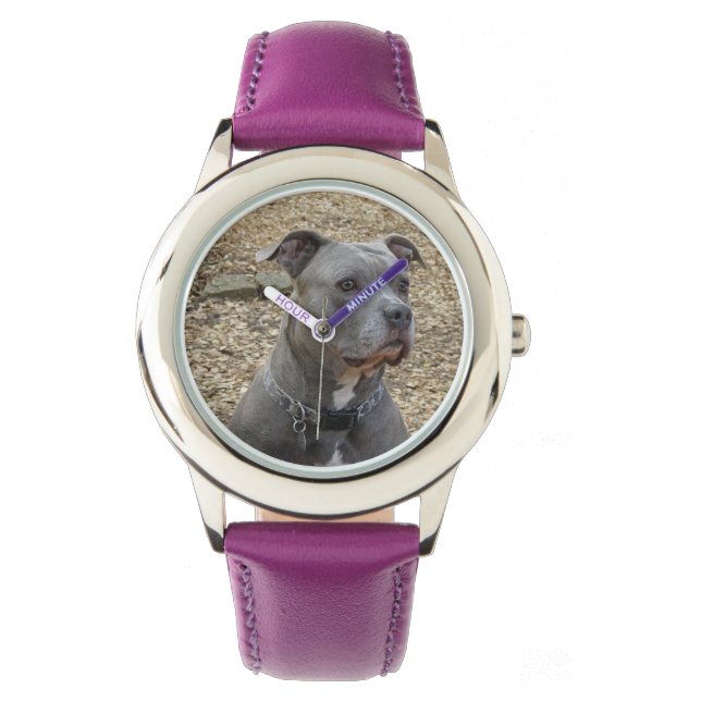 Tänker Pitbull Watch Armbandsur (Framsida)