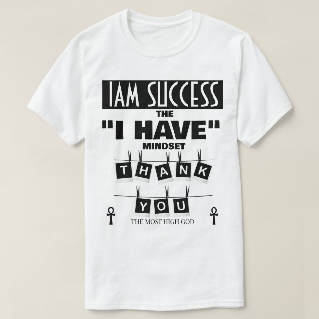 TANKESÄTTET JAG HAR T SHIRT (Design framsida)