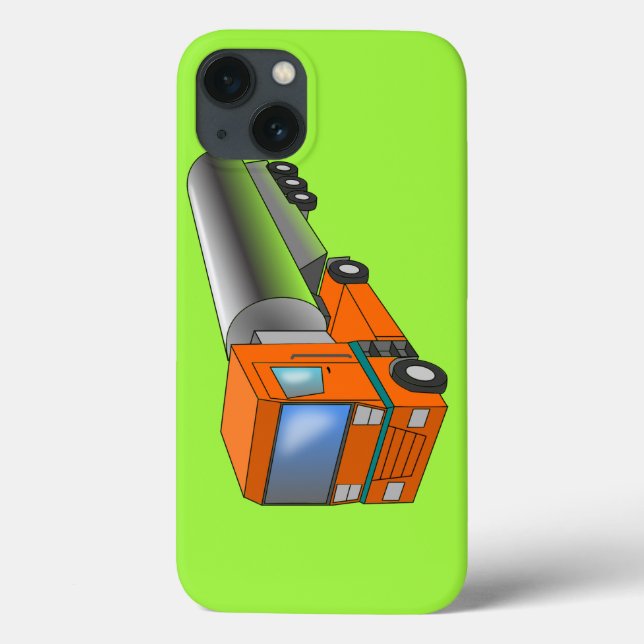 Tankfartyg Lastbil Heavy Transporter för barn (Baksida)