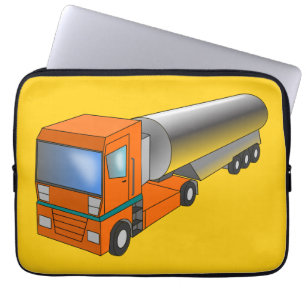 Tankfartyg Lastbil Heavy Transporter för barn Laptop Sleeve