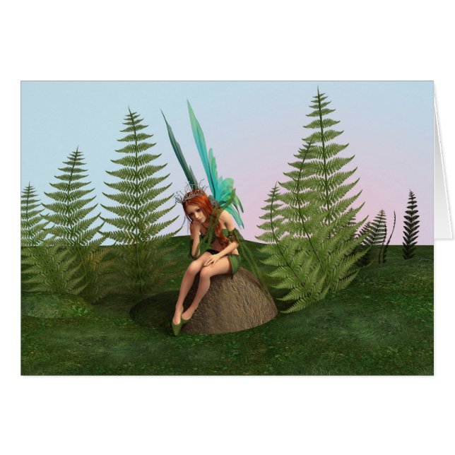 Tankfull Fairy Hälsningskort (Framsidan Horizontal)