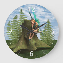 Tankfull Fairy Stor Klocka