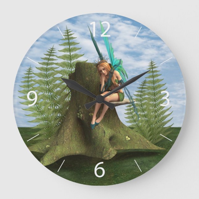 Tankfull Fairy Stor Klocka (Framsida)