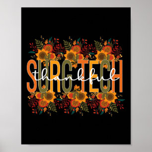 Tankfull kirurgisk Thanksgiving Surgic Poster