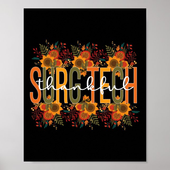 Tankfull kirurgisk Thanksgiving Surgic Poster (Framsidan)
