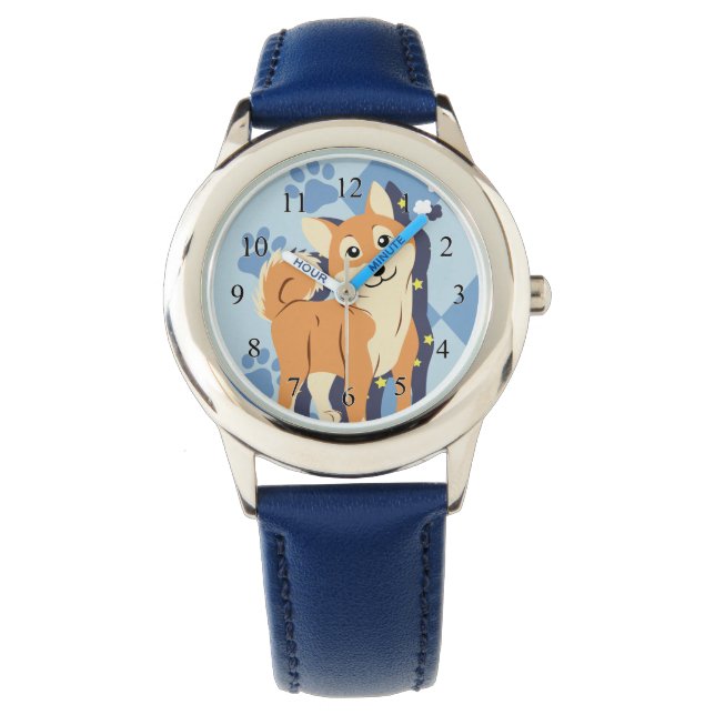 Tankfull Shiba Inu Armbandsur (Framsida)