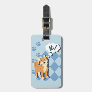 Tankfull Shiba Inu Bagagebricka