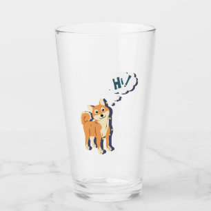 Tankfull Shiba Inu Glaskopp