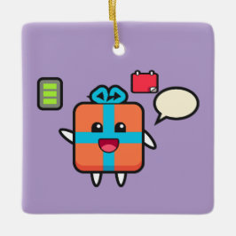 Tankfulla Personliger Gift-idéer 2025 Julgransprydnad Keramik