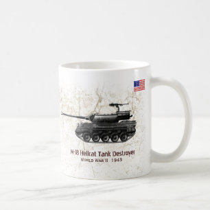 TankJagare-tank för Hellcat M-18 Kaffemugg