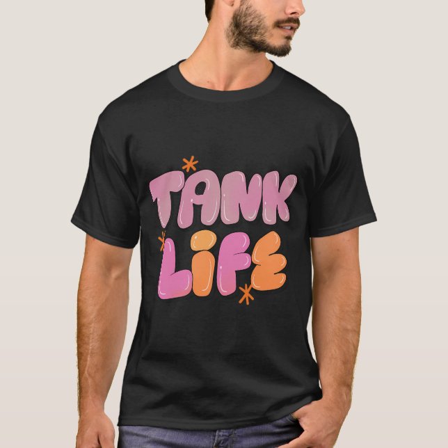 Tankliv (Lila) T Shirt (Framsida)