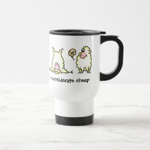 Tanklös fårtravel mug resemugg