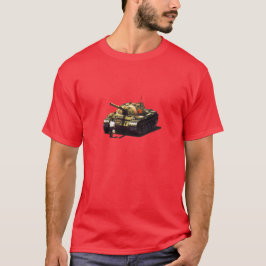 tankmanen av tiananmen kvadrerar - rött tee shirt
