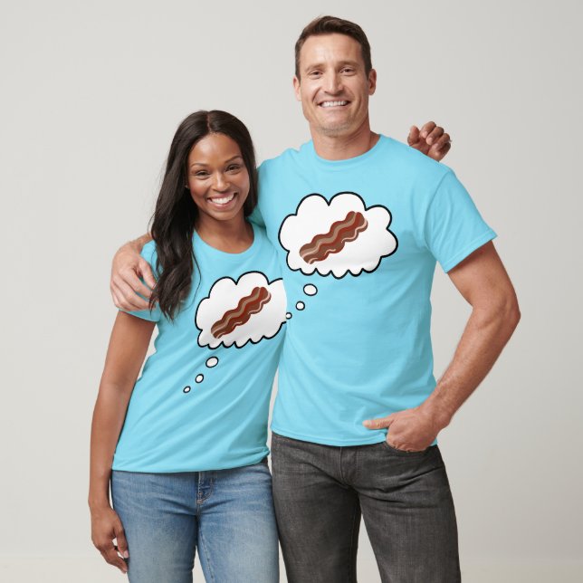 Tankning av Bacon Funny T-Shirt (Unisex)