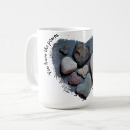 Tankning om er-Kärlek Sten-Hjärtformade Sten Kaffemugg