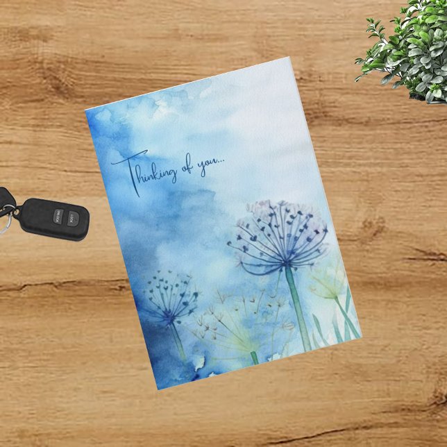 Tankning om vattenfärg på ditt kort (Skapare uppladdad)