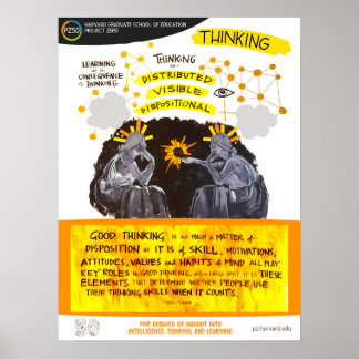 Tänkning - PZ50-Poster Poster