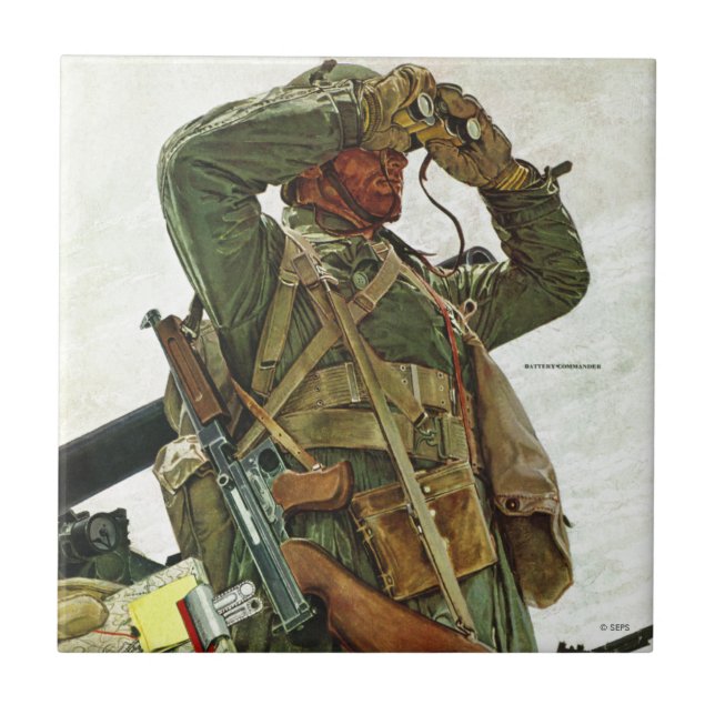 Tankpatrull Kakelplatta (Framsidan)