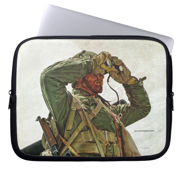 Tankpatrull Laptop Sleeve (Framsidan)