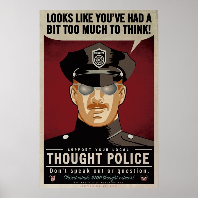 Tankpolis Poster (Framsidan)