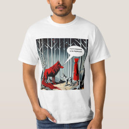 Tänkt att vara rädd t shirt