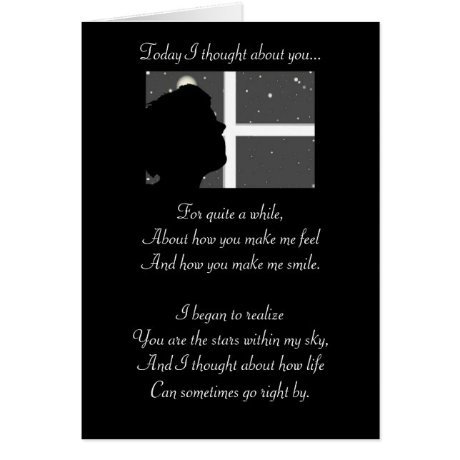 Tänkt av You2 Hälsningskort (Framsidan)